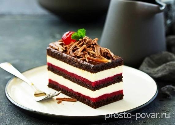 Рецепт торта мусс черный лес